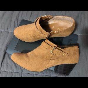 Ankle Tan Booties (Size 11)
